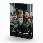 Aangepaste Beste Vrienden Gepersonaliseerde kinder Fotoblokken (Rechts)