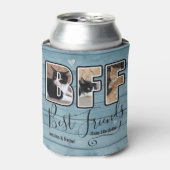 Aangepaste beste vrienden maken het leven beter Fo Blikjeskoeler (Blikje Voorkant)
