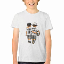 Aangepaste Beste Vrienden Voetbal Jongens Kids T-S