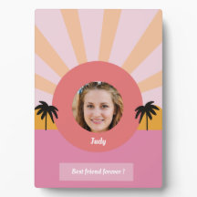 Aangepaste beste vriendin voor altijd moderne foto