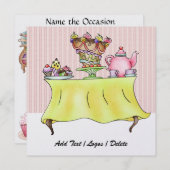 Aangepaste bestelling # 2 - MEER KOMT ERAAN! Kaart (Voorkant / Achterkant)