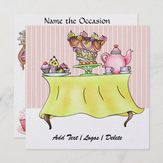 Aangepaste bestelling # 2 - MEER KOMT ERAAN! Kaart (Voorkant / Achterkant)