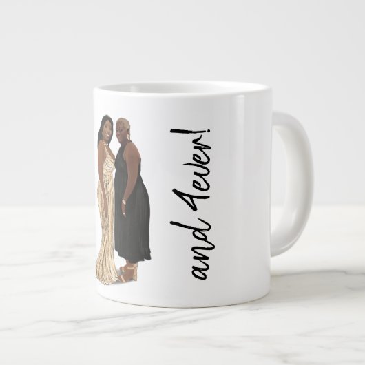 Aangepaste bestelling 3 grote koffiekop (Voorkant rechts)