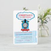 Aangepaste bestelling Christian's 1e verjaardag tr Kaart (Staand voorkant)