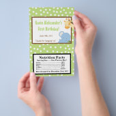 Aangepaste bestelling - Krista Glass Flyer (Hand)