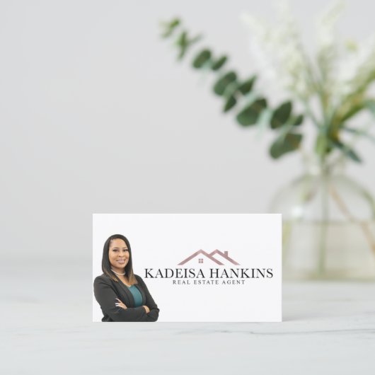 Aangepaste bestelling | Niet bewerkbare Zazzle-Sja Visitekaartje (Staand voorkant)