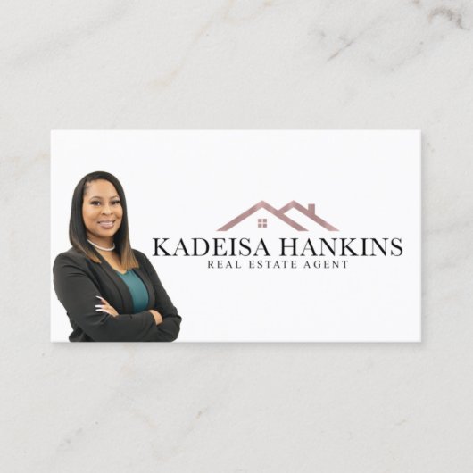 Aangepaste bestelling | Niet bewerkbare Zazzle-Sja Visitekaartje (Voorkant)