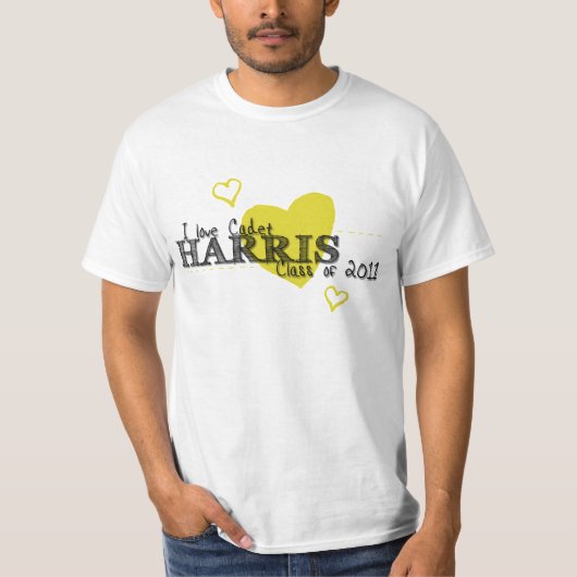 Aangepaste bestelling: Optie 3, Harris T-shirt (Voorkant)