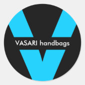 Aangepaste bestelling ronde sticker (Voorkant)