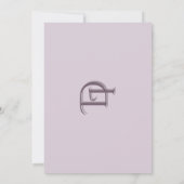 Aangepaste bestelling RSVP Imani & Dakota Kaart (Achterkant)