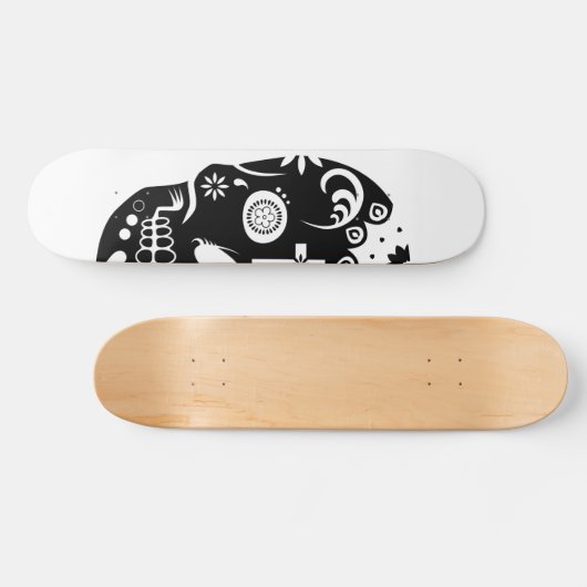 Aangepaste bestelling Sugar Skullz 1 Skateboard (Horizontaal)