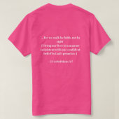 Aangepaste bestelling t-shirt (Design achterkant)