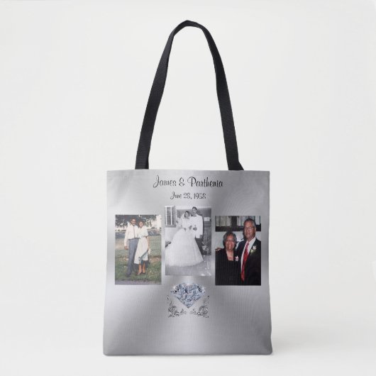 Aangepaste bestelling van uw foto-Canvas tassen (Voorkant)