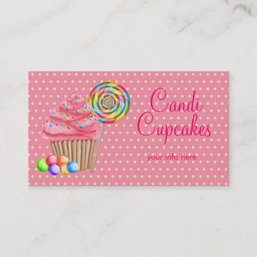 Aangepaste bestelling voor Candace - Visitekaartje (Voorkant)