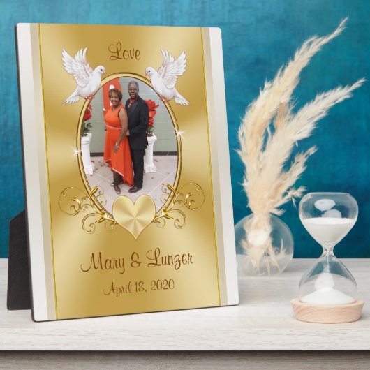 Aangepaste bestelling voor moslims, foto Plaque vo Fotoplaat (Zijkant)
