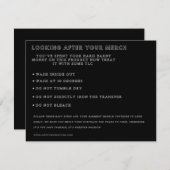 Aangepaste bestelling voor Mr Orkon Kaart (Voorkant / Achterkant)