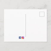 Aangepaste bestelling voor Tina Briefkaart (Achterkant)