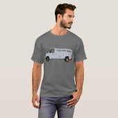 aangepaste bestelwagen t-shirt (Voorkant volledig)