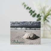 Aangepaste bestemming bijna zwart-wit briefkaart (Staand voorkant)