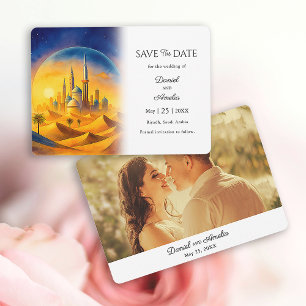 Aangepaste bestemming Riyad Saudi-Arabië Save The Date