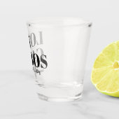 Aangepaste Bestemming Trouw Welkom in Los Cabos Shot Glas (Rechts)