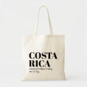 Aangepaste Bestemming Trouwfeest Welkom in Costa R Tote Bag (Voorkant)