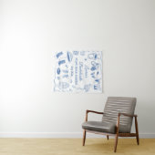 Aangepaste Bestemming Vrijgezellenfeest Banner Cad Wandkleed (In Situ (horizontaal))