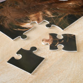 Aangepaste Besties BFF Modern script foto Legpuzzel (Zijkant)