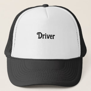 Aangepaste bestuurder tekst Naam Trucker Hats Caps Pet