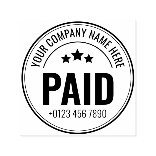 Aangepaste betaalde bedrijfs-zelfinnemende rubbers  zelfinktende stempel (Design)