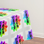 Aangepaste beurs tafelkleed Aangepast logo bedrijf (Voorbeeld)