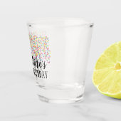 Aangepaste bevestiging van geboorte Favor Shot Shot Glas (Rechts)