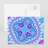 Aangepaste Bevroren Bloem Ansichtkaart Briefkaart (Voorkant / Achterkant)