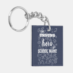 Aangepaste bewaarder / personeel Waardering Sleute Sleutelhanger