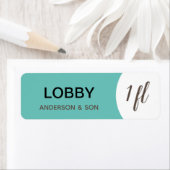 Aangepaste bewegende labels - Lobby (Insitu)