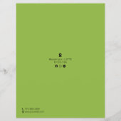 Aangepaste bewerkbare flyer voor onroerend goed (Achterkant)