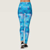 Aangepaste bewustwording van autisme leggings (Achterkant)