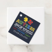 Aangepaste bewustwording van autisme Liefde begrij Bedankjes Labels (In situ)