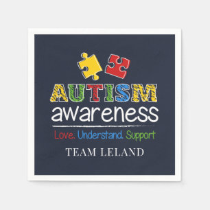 Aangepaste bewustwording van autisme Liefde begrij Servet