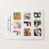 Aangepaste BFF-cadeaus Aangepaste foto-Collage Bes Legpuzzel (Horizontaal)