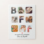 Aangepaste BFF-cadeaus Aangepaste foto-Collage Bes Legpuzzel<br><div class="desc">Aangepaste BFF-cadeaus Aangepaste foto-Collage Bestie</div>
