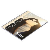 Aangepaste BFF-foto-illusie Off-Wit Notitieboek (Linkerzijde)