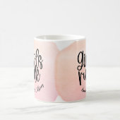 Aangepaste BFF Name Girls Rule Friendship Koffiemok (Center)