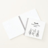 Aangepaste bharatanatyam danstheorie Spiral Notiti Notitieboek (Binnen)