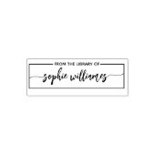 Aangepaste bibliotheekstempel | Aangepaste leraren Zelfinktende Stempel (Design)