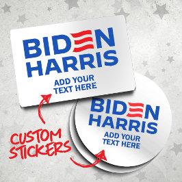 Aangepaste Biden Harris-campagneslogan Rechthoekige Sticker