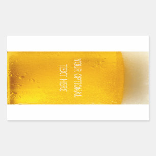 Aangepaste BIE-stickers Rechthoekige Sticker