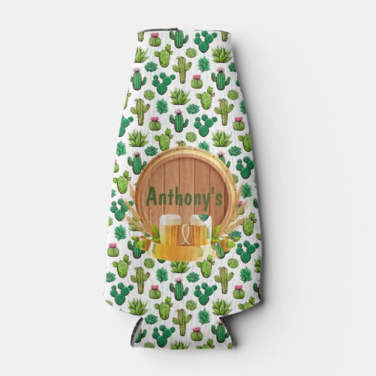 Aangepaste bier flesjeskoeler (Voorkant)