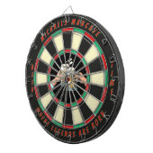 Aangepaste Bier Thema Mancave  Dartbord (Voorkant Rechts)