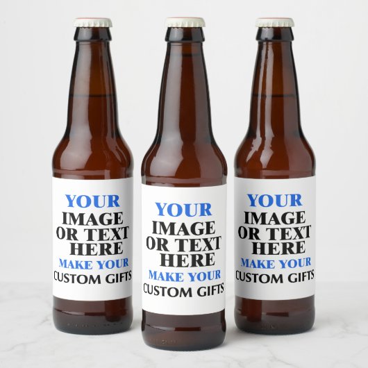 Aangepaste bierflesetiketten, uniek gepersonalisee bier etiket (Flessen)